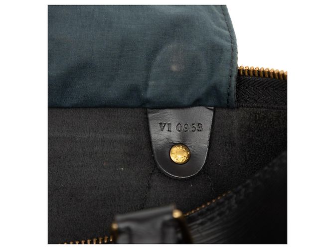 Borsa Louis Vuitton Epi Speedy 35 Nero - vista 9