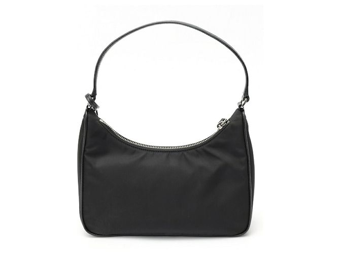 Borsa a tracolla Prada Re-Edition 2005 Re-Nylon Nero - vista 3