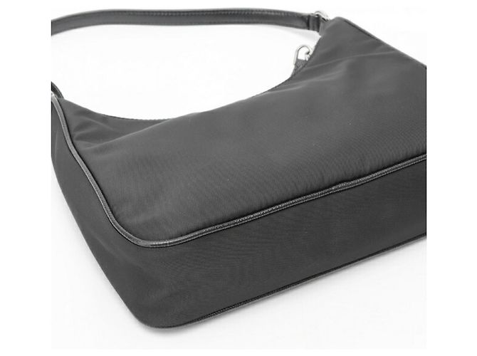 Borsa a tracolla Prada Re-Edition 2005 Re-Nylon Nero - vista 5