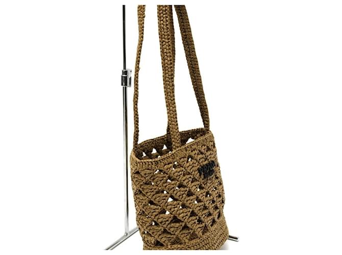 Prada Crochet Tote Bag Beige - Ansicht 2