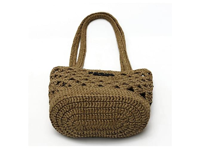 Prada Crochet Tote Bag Beige - Ansicht 4