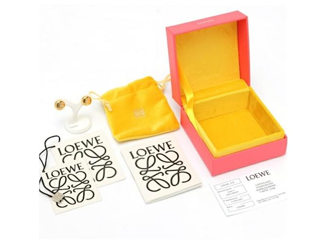 Orecchini a lobo Anagram Pebble Loewe D'oro - vista 6