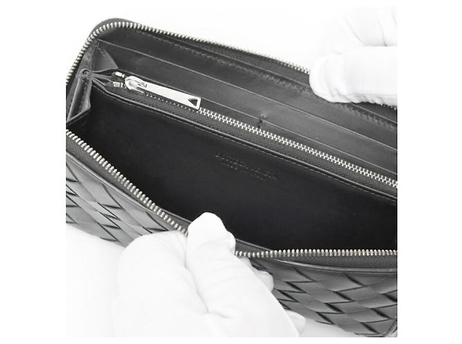 Cartera Zip Around Intrecciato Bottega Veneta - vista 4