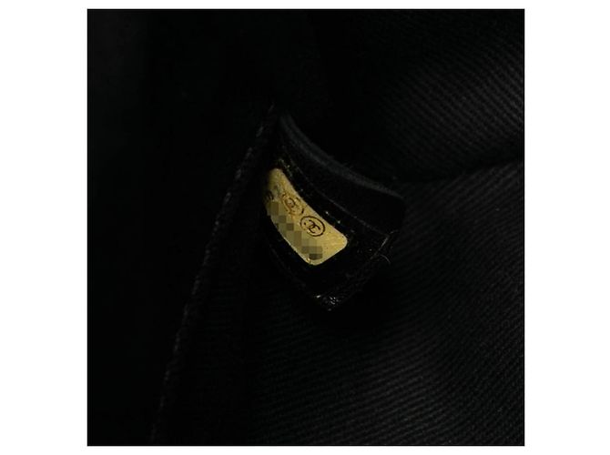 Chanel Deauville PM Chain Tote Bag Braun Schwarz - Ansicht 6