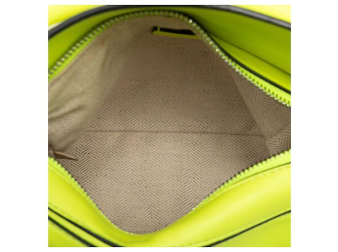 Borsa a mano mini Loewe Anagram Puzzle Borsa a tracolla Verde - vista 4