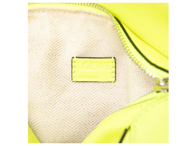 Borsa a mano mini Loewe Anagram Puzzle Borsa a tracolla Verde - vista 5