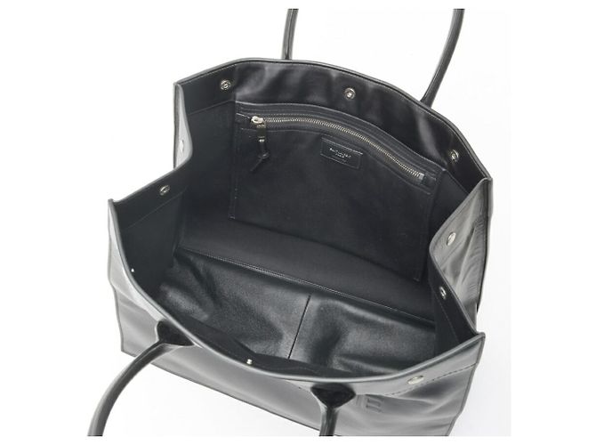 Borsa Tote Piccola Saint Laurent Rive Gauche Nero - vista 5