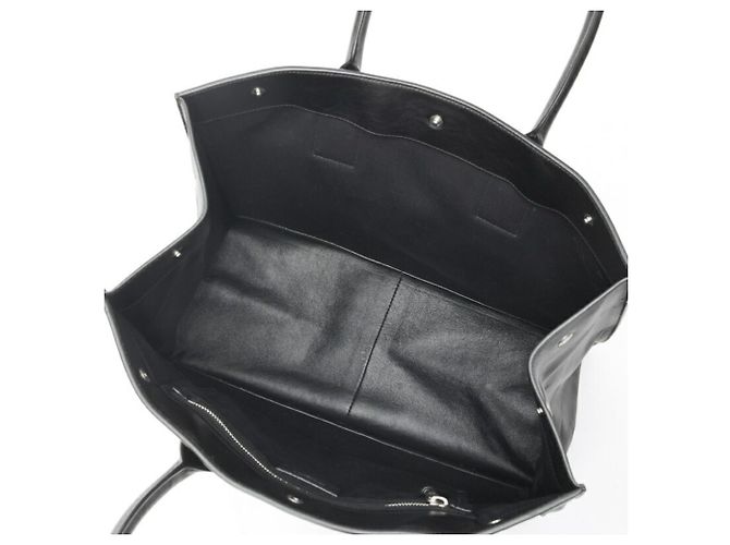 Borsa Tote Piccola Saint Laurent Rive Gauche Nero - vista 6