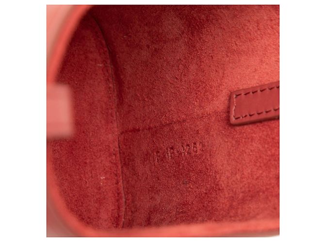 Céline Celine Cuir Triomphe Crossbody Small Box Shoulder Bag Rosa - vista 6