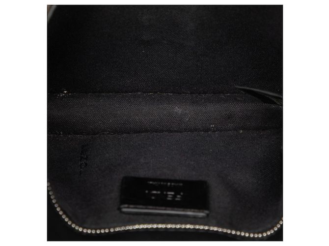 Borsa a tracolla Fendi Zucca Marspio Baguette Marrone Nero - vista 4