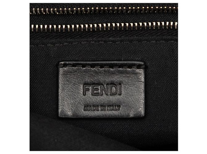 Borsa a tracolla Fendi Zucca Marspio Baguette Marrone Nero - vista 5