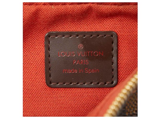 Borsa a tracolla Louis Vuitton Damier Geronimos Marrone - vista 7
