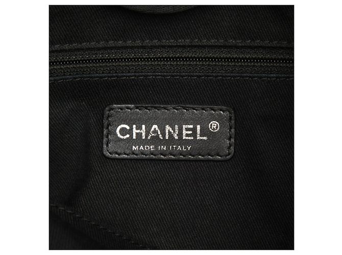Chanel Deauville PM Chain Tote Bag Braun Schwarz - Ansicht 5