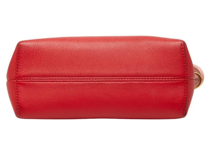 Mini borsa a mano Fendi By The Way Rosa Rosso - vista 3