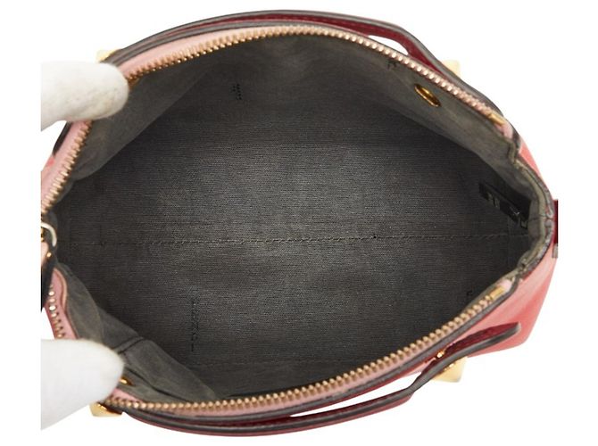 Mini borsa a mano Fendi By The Way Rosa Rosso - vista 9