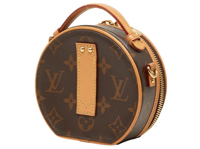 Borsa Louis Vuitton Monogram Mini Boite Chapeau Marrone - vista 2
