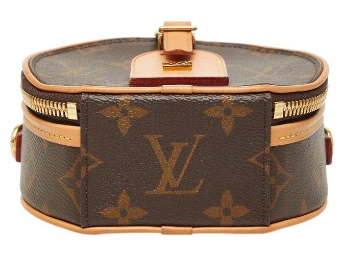 Borsa Louis Vuitton Monogram Mini Boite Chapeau Marrone - vista 3