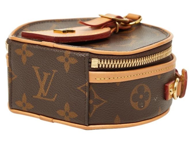 Borsa Louis Vuitton Monogram Mini Boite Chapeau Marrone - vista 4