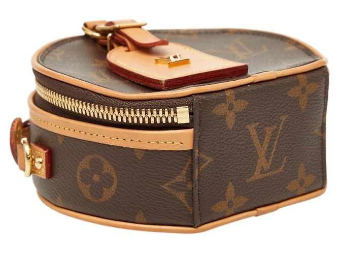 Borsa Louis Vuitton Monogram Mini Boite Chapeau Marrone - vista 5
