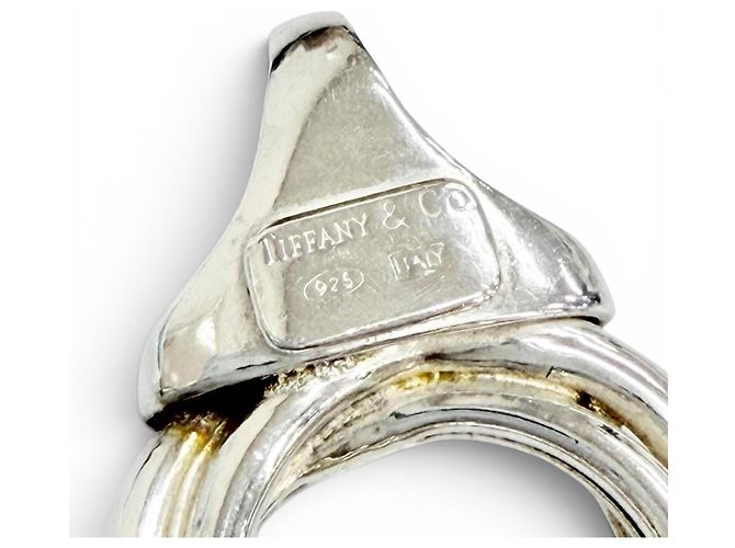 Tiffany & Co Collana Tiffany Vintage Triple Link Argento - vista 5