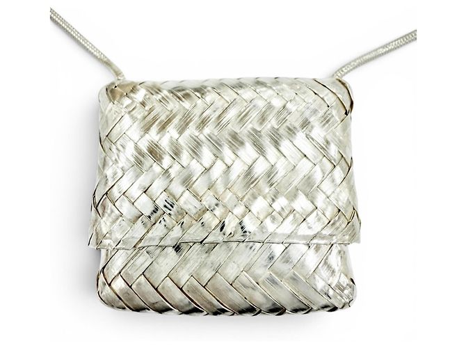 Tiffany & Co Collana lunga Tiffany Vintage 925 Pill Case Argento - vista 2