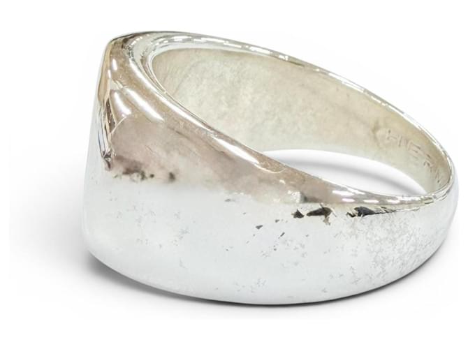 Hermès Hermes Vintage Combination Sellier Ring Silber Golden - Ansicht 3