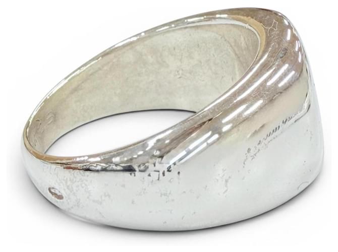 Hermès Hermes Vintage Combination Sellier Ring Silber Golden - Ansicht 5