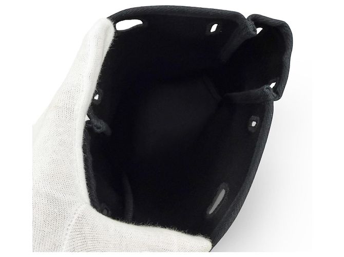 Hermès Borsa a tracolla Hermes Herbag TPM Nero Beige - vista 10