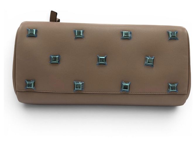 Borsa a tracolla 2-way in pelle morbida Studio Gancini Salvatore Ferragamo Marrone - vista 4