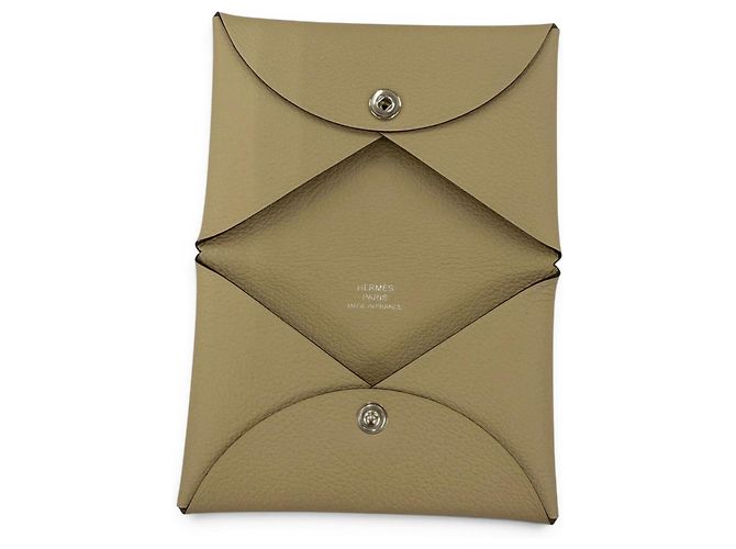 Hermès Hermes Calvi Evercolor Trench Card Case - view 5