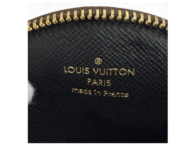 Pochette Trio in pelle Monogram Giant Reverse Louis Vuitton Marrone - vista 12