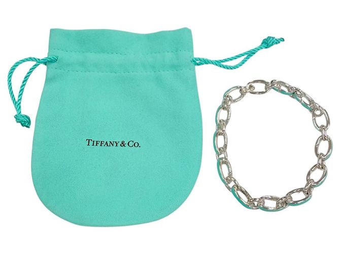 Bracciale con charm Tiffany & Co. in argento 925 Blu - vista 2