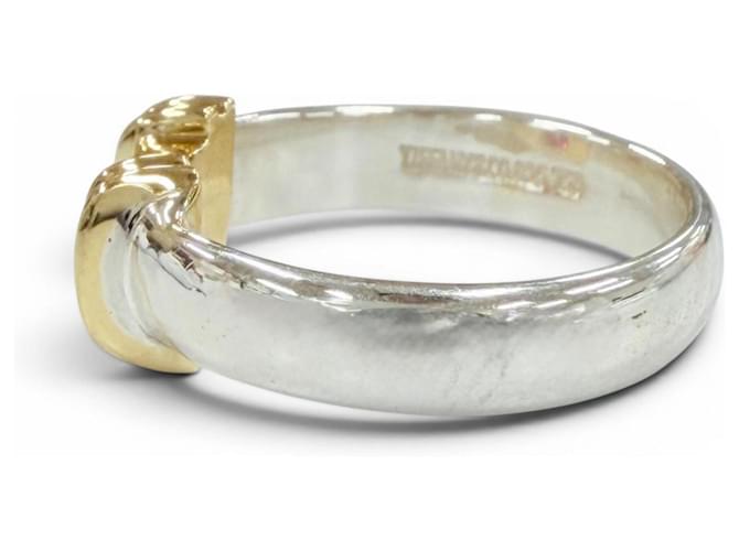 Tiffany & Co Tiffany Vintage Stacking-Ring Silber Golden - Ansicht 2