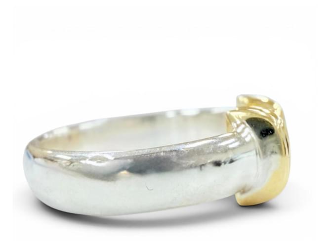 Tiffany & Co Tiffany Vintage Stacking-Ring Silber Golden - Ansicht 4