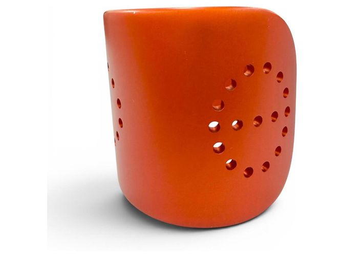 Hermès Hermes Evelyne Aluminium Armreif Orange - Ansicht 2