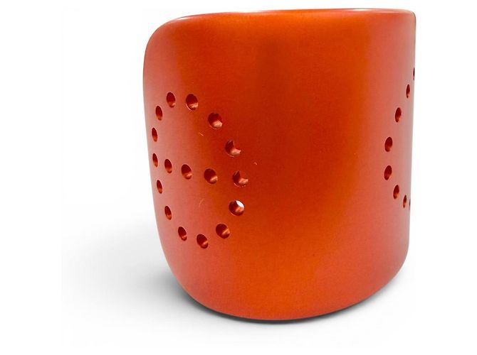 Hermès Hermes Evelyne Aluminium Armreif Orange - Ansicht 4