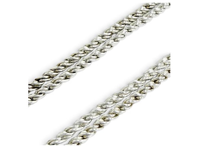 Tiffany & Co Collana Choker Tiffany Double Rope Heart 925 Argento - vista 5