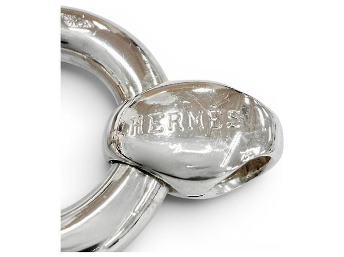 Hermès Bracciale Charm Vintage Frontaire Hermes Argento - vista 8