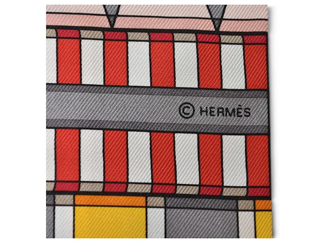 Hermès Hermes Twilly Seidentuch mehrfarbig Mehrfarben - Ansicht 6