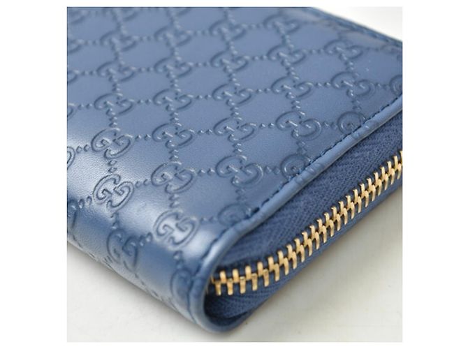 Monedero de piel azul Gucci - vista 7