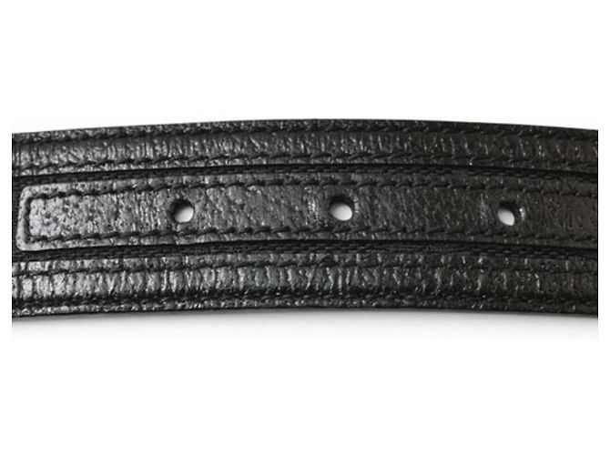 Gucci Unisex-Gürtel mit GG-Schnalle Schwarz - Ansicht 4