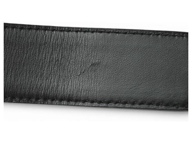 Gucci Unisex-Gürtel mit GG-Schnalle Schwarz - Ansicht 6