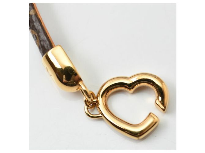 Pulsera Charm Monogram Louis Vuitton Castaño Dorado - vista 8