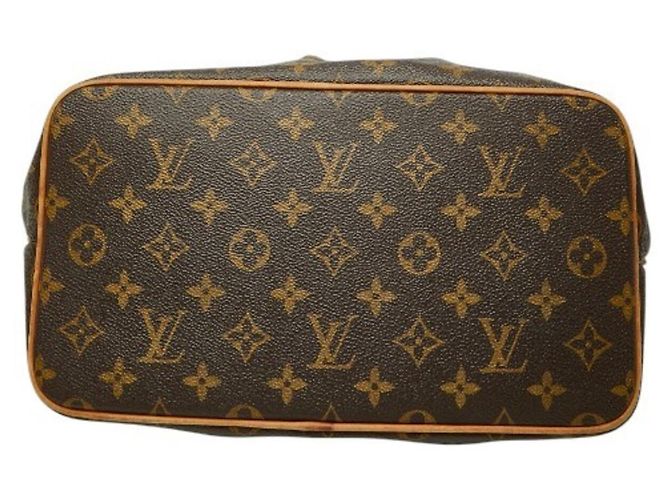 Bolso Louis Vuitton Monogram Palermo PM Castaño Negro - vista 3