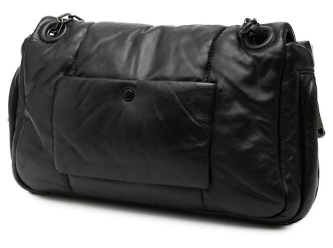 Borsa a tracolla bomber in nappa Prada Nero - vista 2