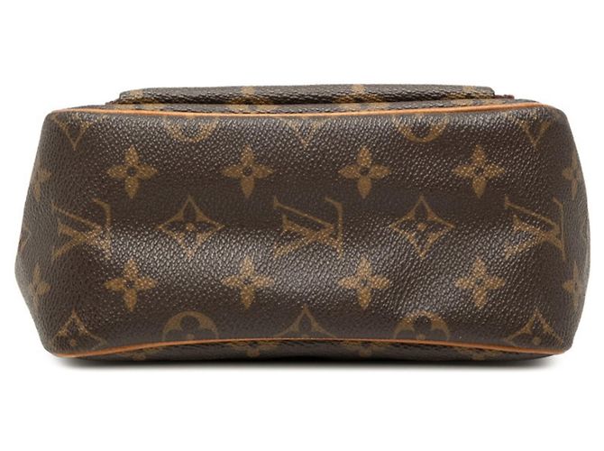 Borsa a Spalla Louis Vuitton Monogram Vivacite PM Marrone - vista 3