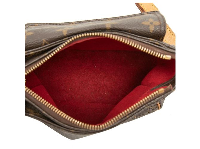 Borsa a Spalla Louis Vuitton Monogram Vivacite PM Marrone - vista 4