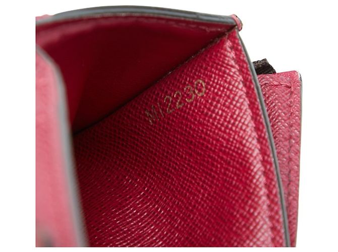 Cartera tríptico Zoe Monogram Louis Vuitton Castaño Rosa Fucsia - vista 9