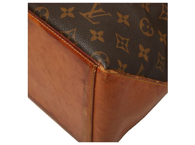 Borsa Tote Louis Vuitton Monogram Cabas Mezzo Marrone - vista 4