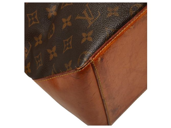 Borsa Tote Louis Vuitton Monogram Cabas Mezzo Marrone - vista 5